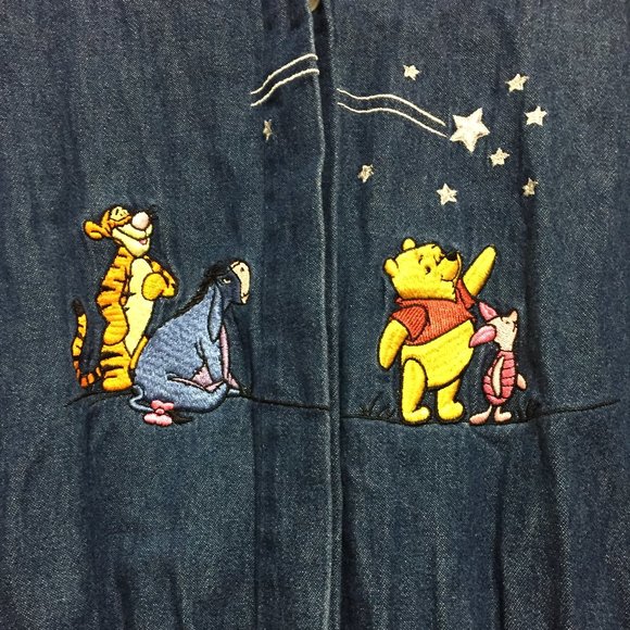 VINTAGE DISNEY STORE DENIM SHIRTS SIZE 2XL - Picture 3 of 9